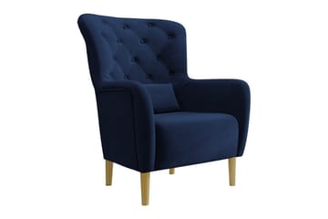 Rushmore Fåtölj Dark Blue/Blue - Möbler - Stolar & fåtöljer - Fåtölj