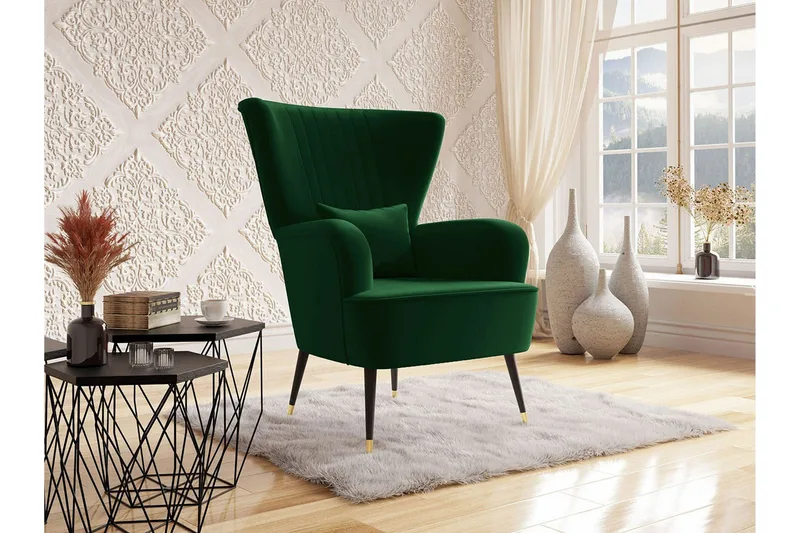 Rushmore Fåtölj Dark green - Möbler - Stolar & fåtöljer - Fåtölj