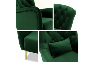 Rushmore Fåtölj Dark green - Möbler - Stolar & fåtöljer - Fåtölj
