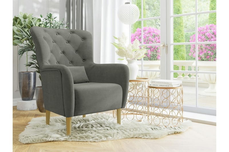Rushmore Fåtölj Dark grey - Möbler - Stolar & fåtöljer - Fåtölj