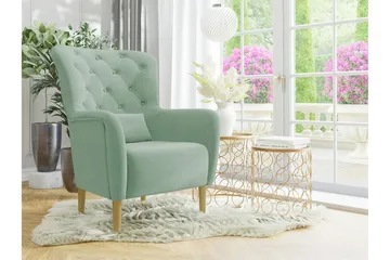 Rushmore Fåtölj Light green/Green/Mint - Möbler - Stolar & fåtöljer - Fåtölj