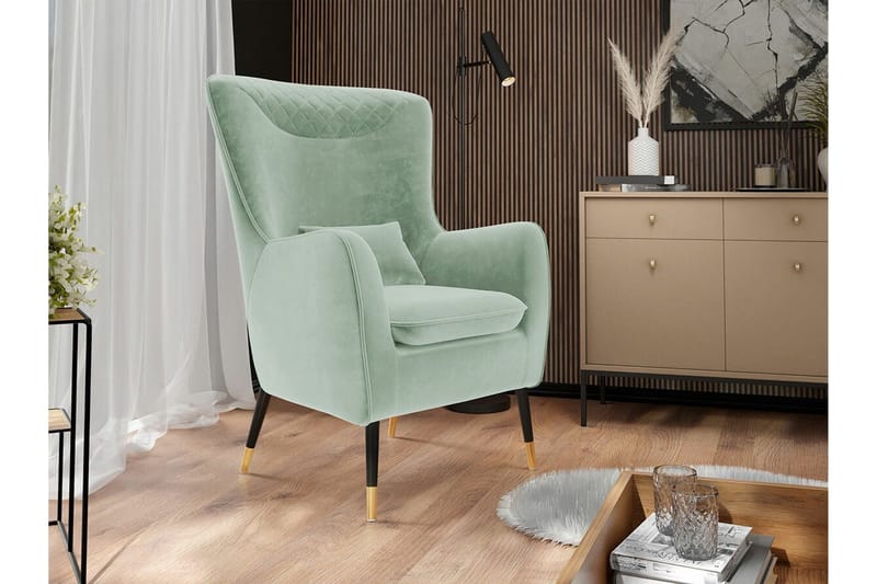 Rushmore Fåtölj Light green/Green/Mint - Möbler - Stolar & fåtöljer - Fåtölj