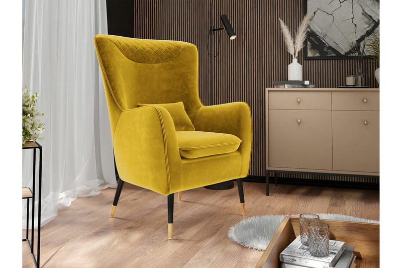 Rushmore Fåtölj Yellow-Green - Möbler - Stolar & fåtöljer - Fåtölj