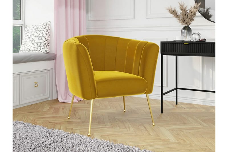 Rushmore Fåtölj Yellow - Möbler - Stolar & fåtöljer - Fåtölj
