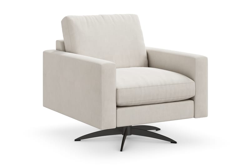 Sabero Fåtölj - Beige/Svart - Möbler - Stolar & fåtöljer - Fåtölj