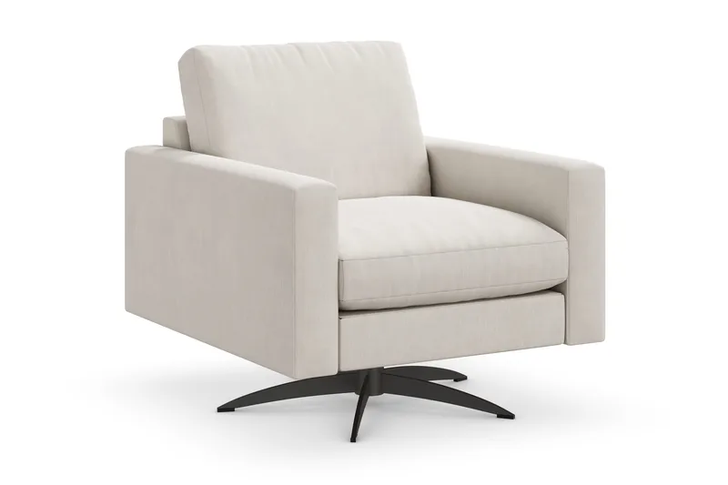 Sabero Fåtölj, Beige/Svart