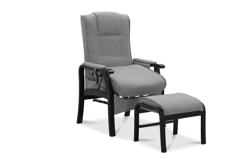 Saika Reclinerfåtölj Elektrisk - Ljusgrå - Möbler - Stolar & fåtöljer - Fåtölj - Biofåtölj & reclinerfåtölj