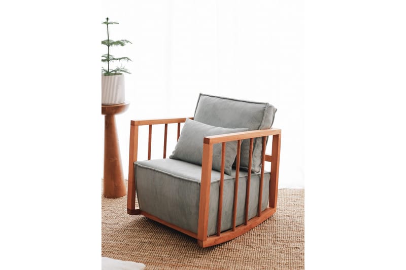 Sallanan Fåtölj, Blå