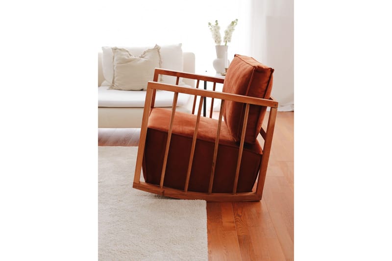 Sallanan Fåtölj - Brun - Möbler - Stolar & fåtöljer - Gungstol