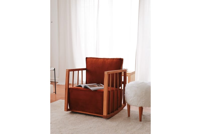 Sallanan Fåtölj - Brun - Möbler - Stolar & fåtöljer - Gungstol