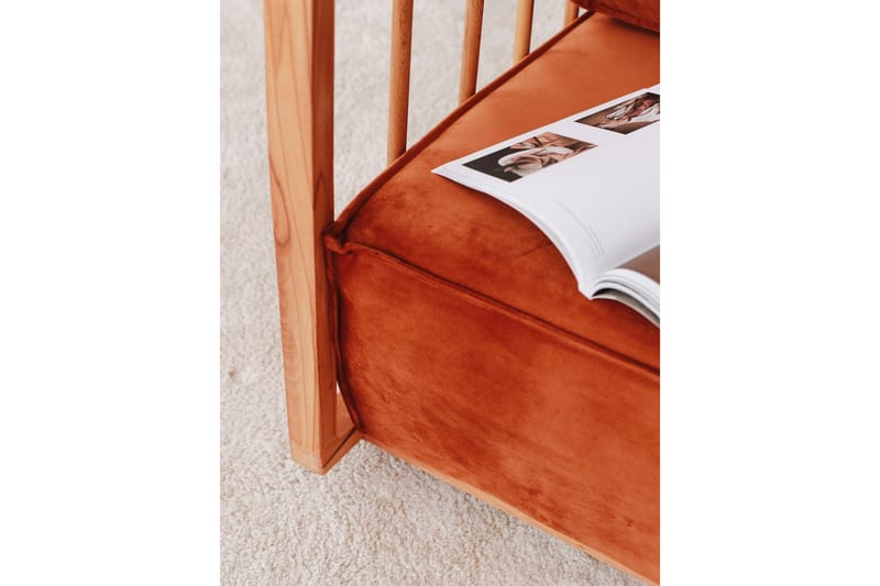 Sallanan Fåtölj - Brun - Möbler - Stolar & fåtöljer - Gungstol