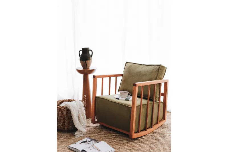 Sallanan Fåtölj, Khaki