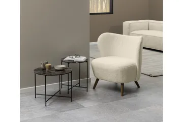 Sanu Loungefåtölj - Beige - Möbler - Stolar & fåtöljer - Fåtölj - Fåtölj utan armstöd