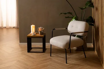 Saori Fåtölj i Tyg - Beige - Möbler - Stolar & fåtöljer - Fåtölj