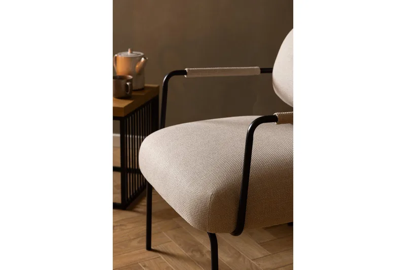 Saori Loungefåtölj - Beige - Möbler - Stolar & fåtöljer - Fåtölj