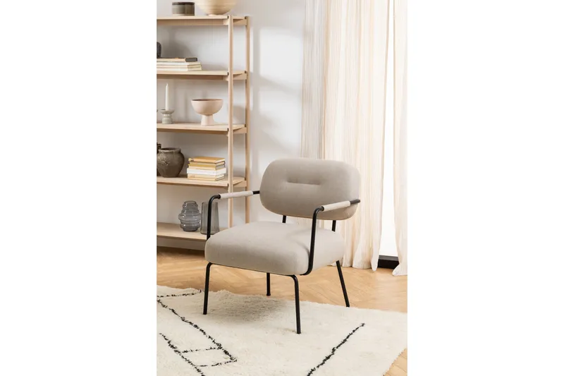 Saori Loungefåtölj - Beige - Möbler - Stolar & fåtöljer - Fåtölj