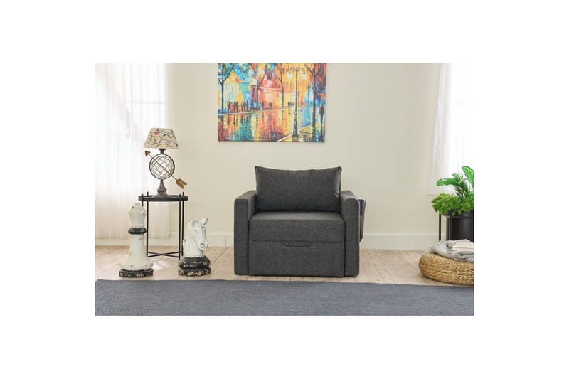 Savra Bäddfåtölj - Antracit - Möbler - Soffa - Bäddsoffa