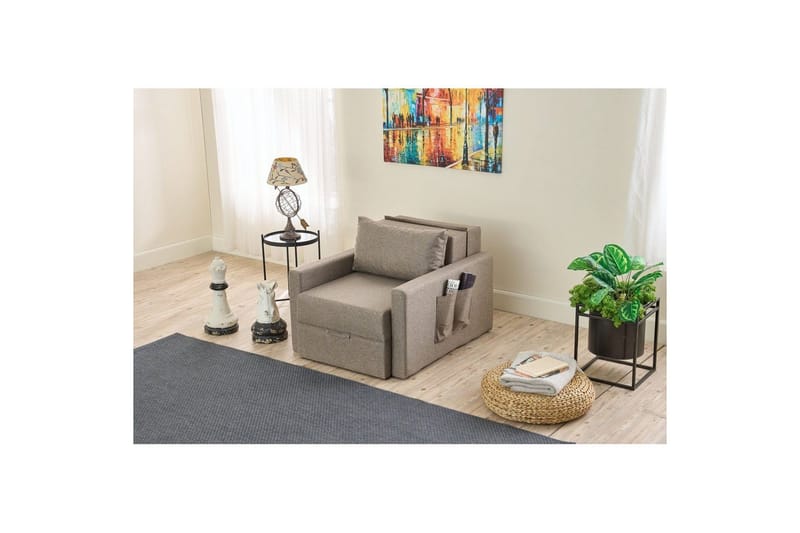 Savra Bäddfåtölj - Brun - Möbler - Soffa - Bäddsoffa