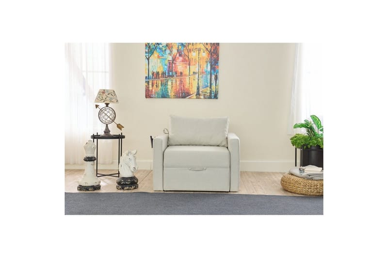 Savra Bäddfåtölj - Cream - Möbler - Soffa - Bäddsoffa