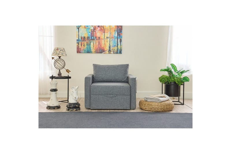 Savra Bäddfåtölj - Grå - Möbler - Soffa - Bäddsoffa