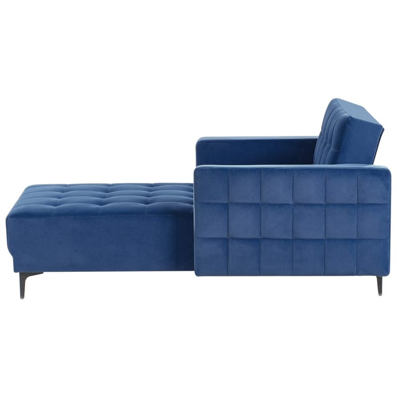 schäslong Aberdeen - Blå, Svart - Möbler - Soffa - Modulsoffor - Övriga moduler till modulsoffa