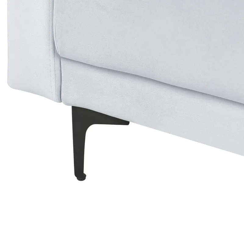 schäslong Aberdeen - Grå, svart - Möbler - Stolar & fåtöljer - Fåtölj - Schäslongfåtölj & divanfåtölj