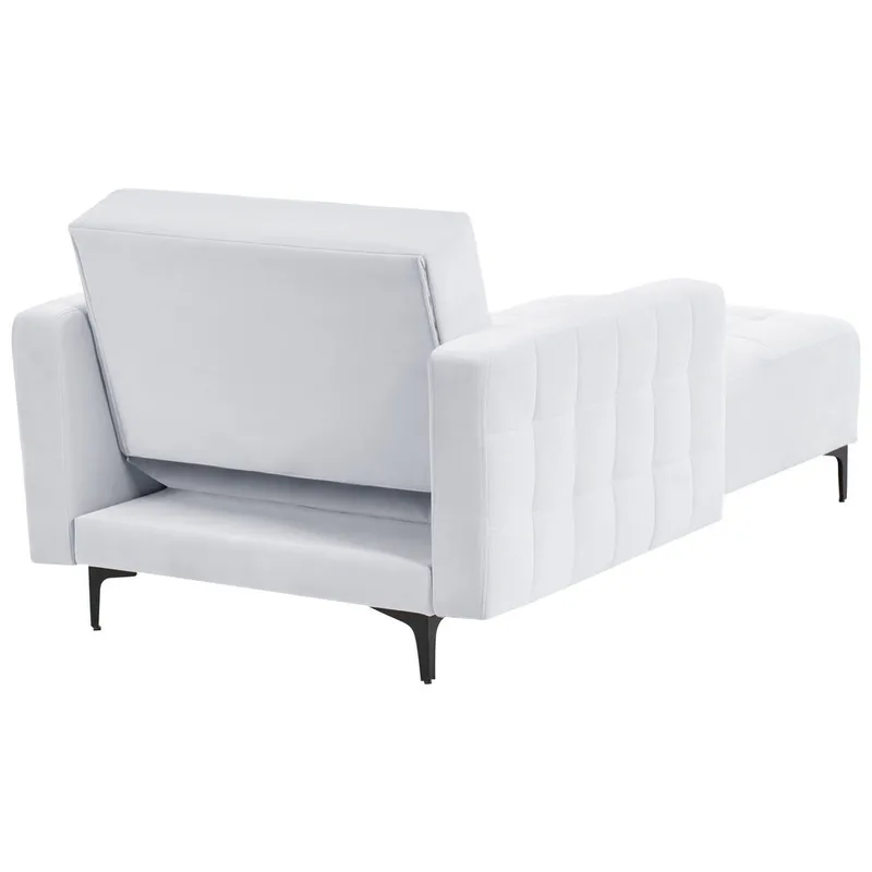 schäslong Aberdeen - Grå, svart - Möbler - Stolar & fåtöljer - Fåtölj - Schäslongfåtölj & divanfåtölj