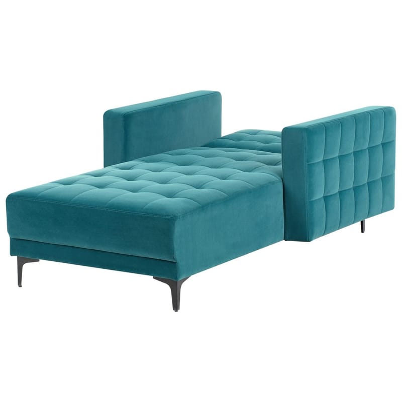 schäslong Aberdeen - Havsblå, Svart - Möbler - Soffa - Modulsoffor - Övriga moduler till modulsoffa