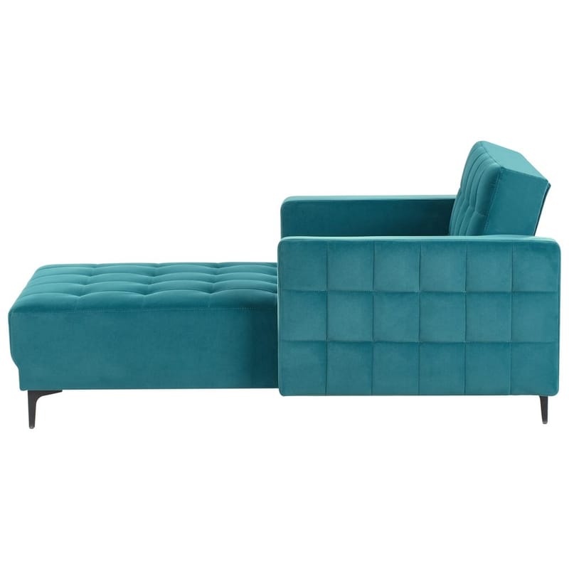 schäslong Aberdeen - Havsblå, Svart - Möbler - Soffa - Modulsoffor - Övriga moduler till modulsoffa