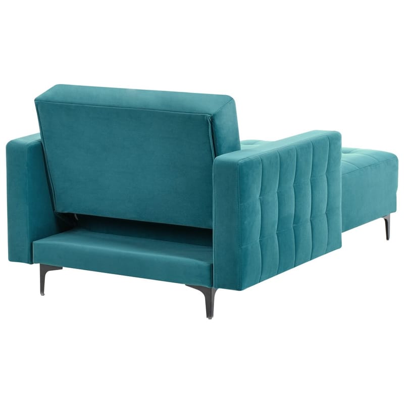 schäslong Aberdeen - Havsblå, Svart - Möbler - Soffa - Modulsoffor - Övriga moduler till modulsoffa