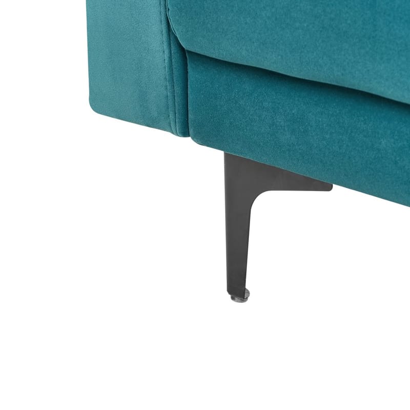 schäslong Aberdeen - Havsblå, Svart - Möbler - Soffa - Modulsoffor - Övriga moduler till modulsoffa