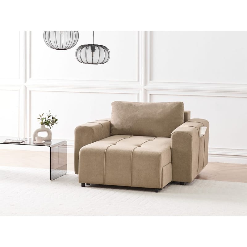 Schäslong Innvik - Brun - Möbler - Soffa - Modulsoffor - Övriga moduler till modulsoffa