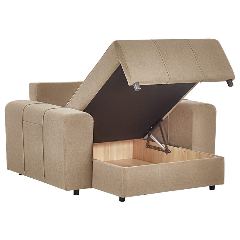 Schäslong Innvik - Brun - Möbler - Soffa - Modulsoffor - Övriga moduler till modulsoffa