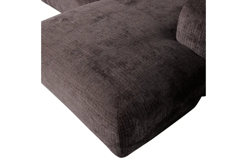 Schäslong Moln - Varmbrun, Varm Brun, Right, Höger - Möbler - Soffa - Divansoffor & schäslongsoffa