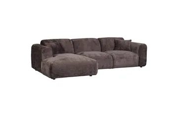 Schäslong Moln - Varmbrun, Varm Brun, Vänster - Möbler - Soffa - Divansoffor & schäslongsoffa