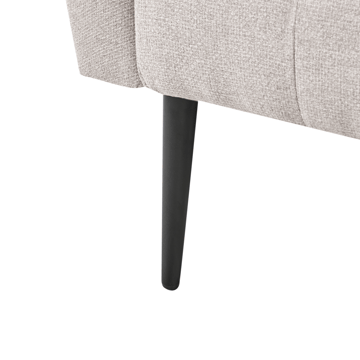 Schäslong Nantilly - Ljusbeige - Möbler - Stolar & fåtöljer - Fåtölj - Schäslongfåtölj & divanfåtölj
