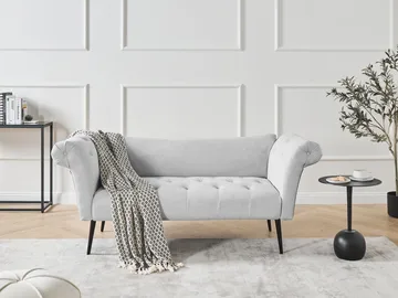 Schäslong Nantilly - Ljusgrå - Möbler - Stolar & fåtöljer - Fåtölj - Schäslongfåtölj & divanfåtölj