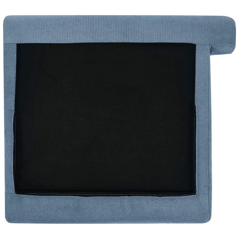 Schäslong Sievoz - Blå, Svart/Högervänd - Möbler - Stolar & fåtöljer - Fåtölj - Schäslongfåtölj & divanfåtölj