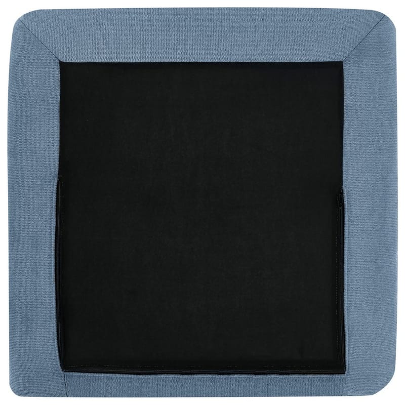 Schäslong Sievoz - Blå, Svart/Högervänd - Möbler - Stolar & fåtöljer - Fåtölj - Schäslongfåtölj & divanfåtölj