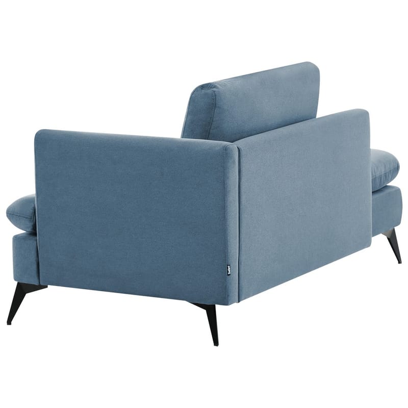 Schäslong Sievoz - Blå, Svart/Högervänd - Möbler - Stolar & fåtöljer - Fåtölj - Schäslongfåtölj & divanfåtölj