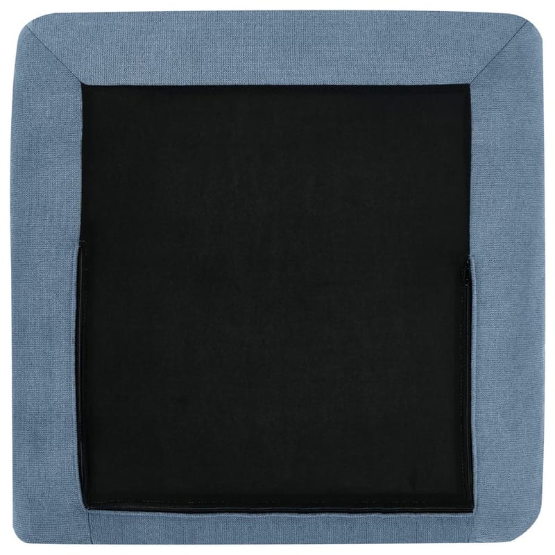 Schäslong Sievoz - Blå, Svart/Högervänd - Möbler - Stolar & fåtöljer - Fåtölj - Schäslongfåtölj & divanfåtölj