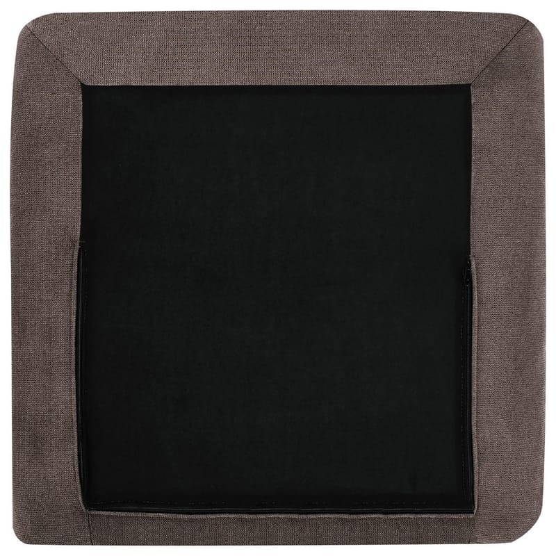 Schäslong Sievoz - Brun, Svart/Högervänd - Möbler - Stolar & fåtöljer - Fåtölj - Schäslongfåtölj & divanfåtölj