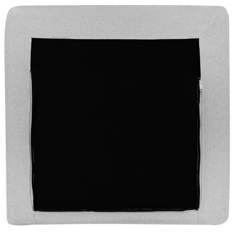 Schäslong Sievoz - Grå, svart/Högervänd - Möbler - Stolar & fåtöljer - Fåtölj - Schäslongfåtölj & divanfåtölj