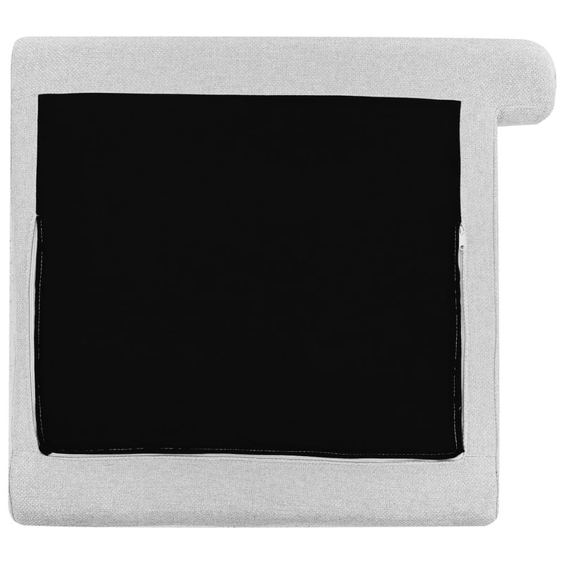 Schäslong Sievoz - Grå, svart/Högervänd - Möbler - Stolar & fåtöljer - Fåtölj - Schäslongfåtölj & divanfåtölj