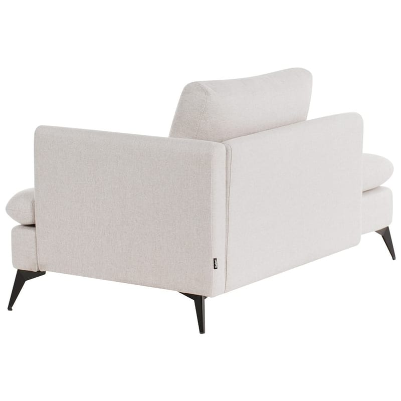 Schäslong Sievoz - Ljubeige, svart/Högervänd - Möbler - Stolar & fåtöljer - Fåtölj - Schäslongfåtölj & divanfåtölj