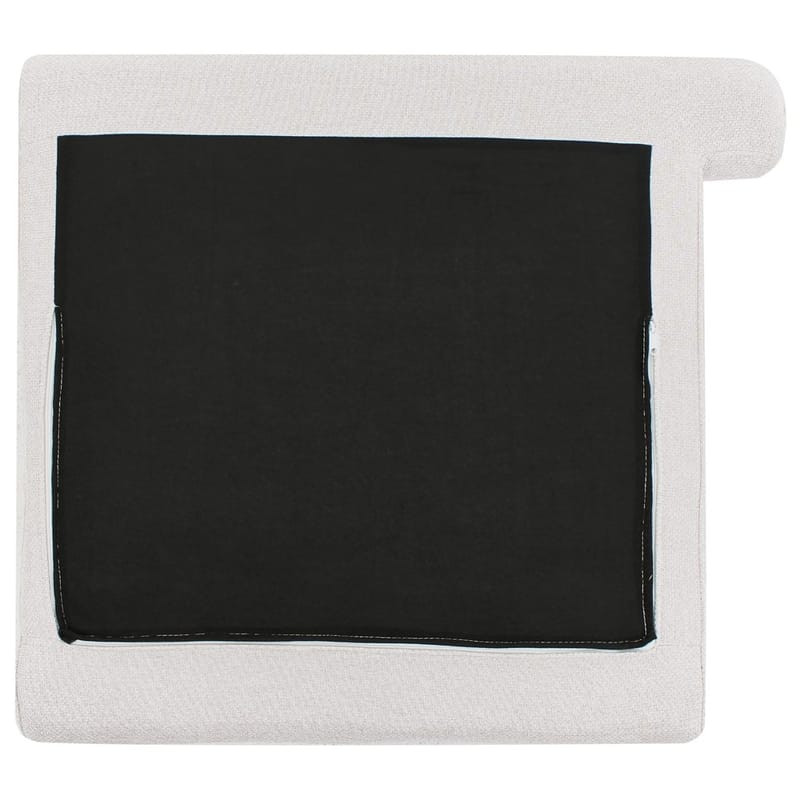 Schäslong Sievoz - Ljubeige, svart/Högervänd - Möbler - Stolar & fåtöljer - Fåtölj - Schäslongfåtölj & divanfåtölj