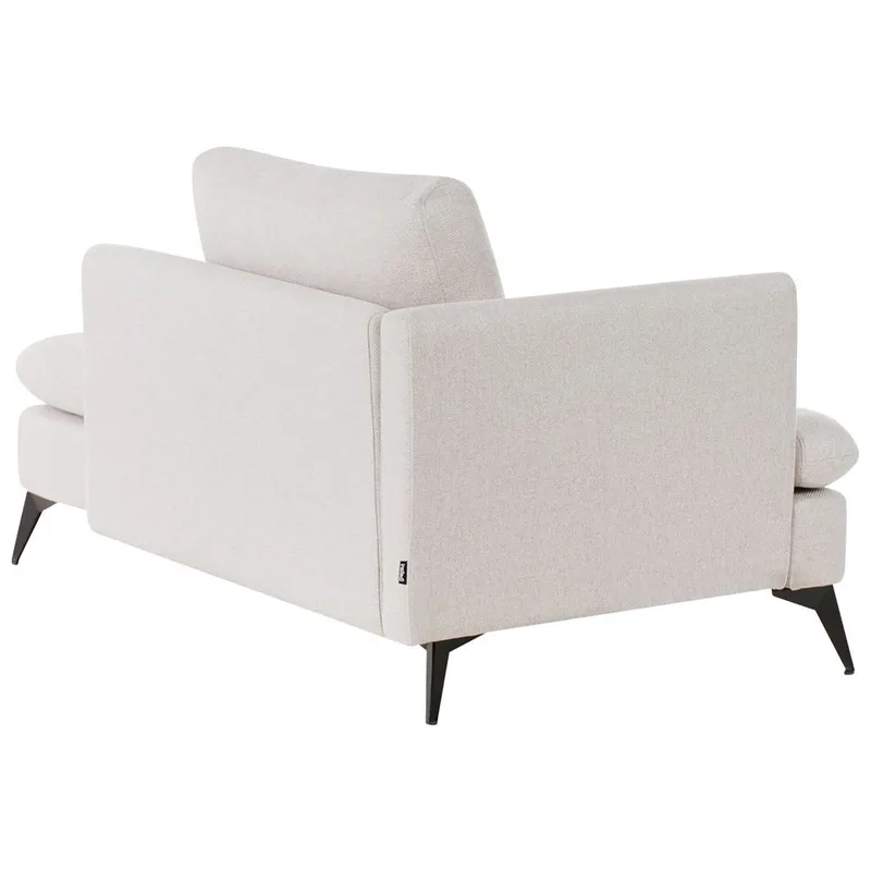 Schäslong Sievoz - Ljubeige, svart/Vänstervänd - Möbler - Stolar & fåtöljer - Fåtölj - Schäslongfåtölj & divanfåtölj