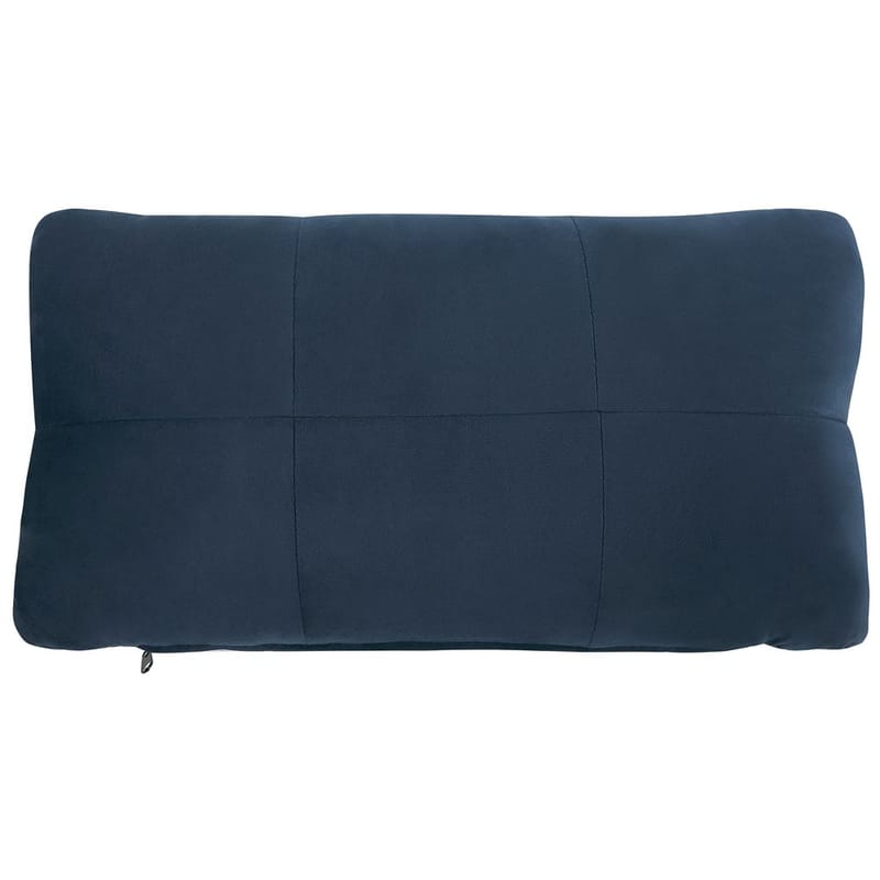 Schäslong Simorre - Blå, svart, silver - Möbler - Stolar & fåtöljer - Fåtölj - Schäslongfåtölj & divanfåtölj