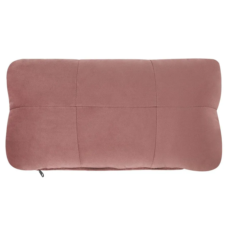 Schäslong Simorre - Rosa, svart, silver - Möbler - Stolar & fåtöljer - Fåtölj - Schäslongfåtölj & divanfåtölj