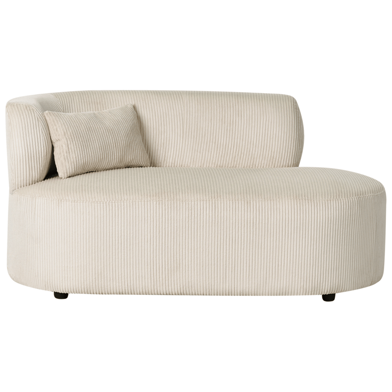 Schäslong Vanvey Vänstervänd - Ljusbeige - Möbler - Soffa - Dagbäddar